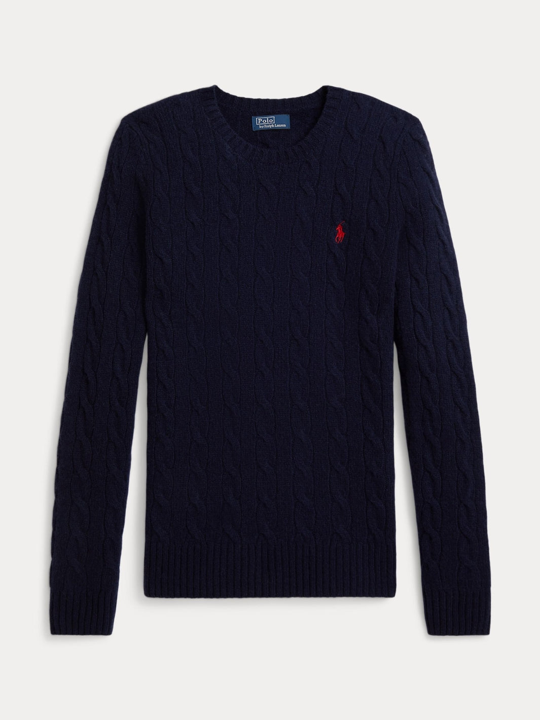 CABLE CREWNECK SWEATER